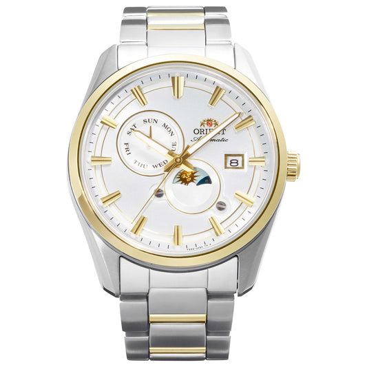 Front view of Orient Contemporary Stretto Men's Automatic Watch RA-AK0312S