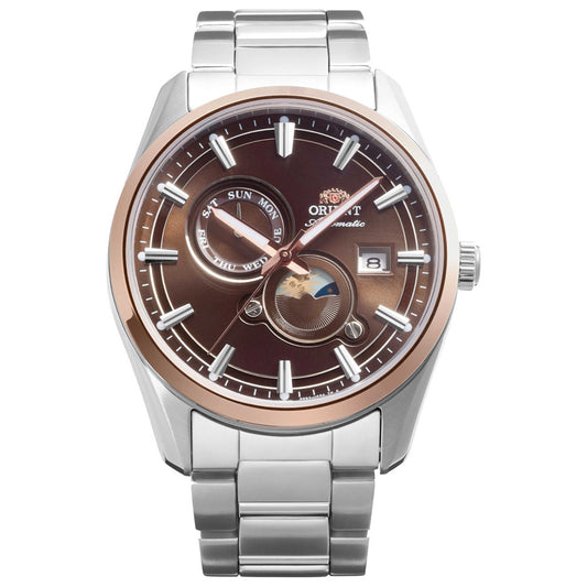 Front view of Orient Contemporary Stretto Men's Automatic Watch RA-AK0313Y