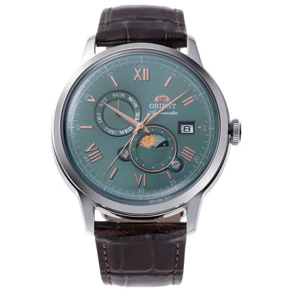 Front view of Orient Bambino Men's Automatic Watch RA-AK0805E