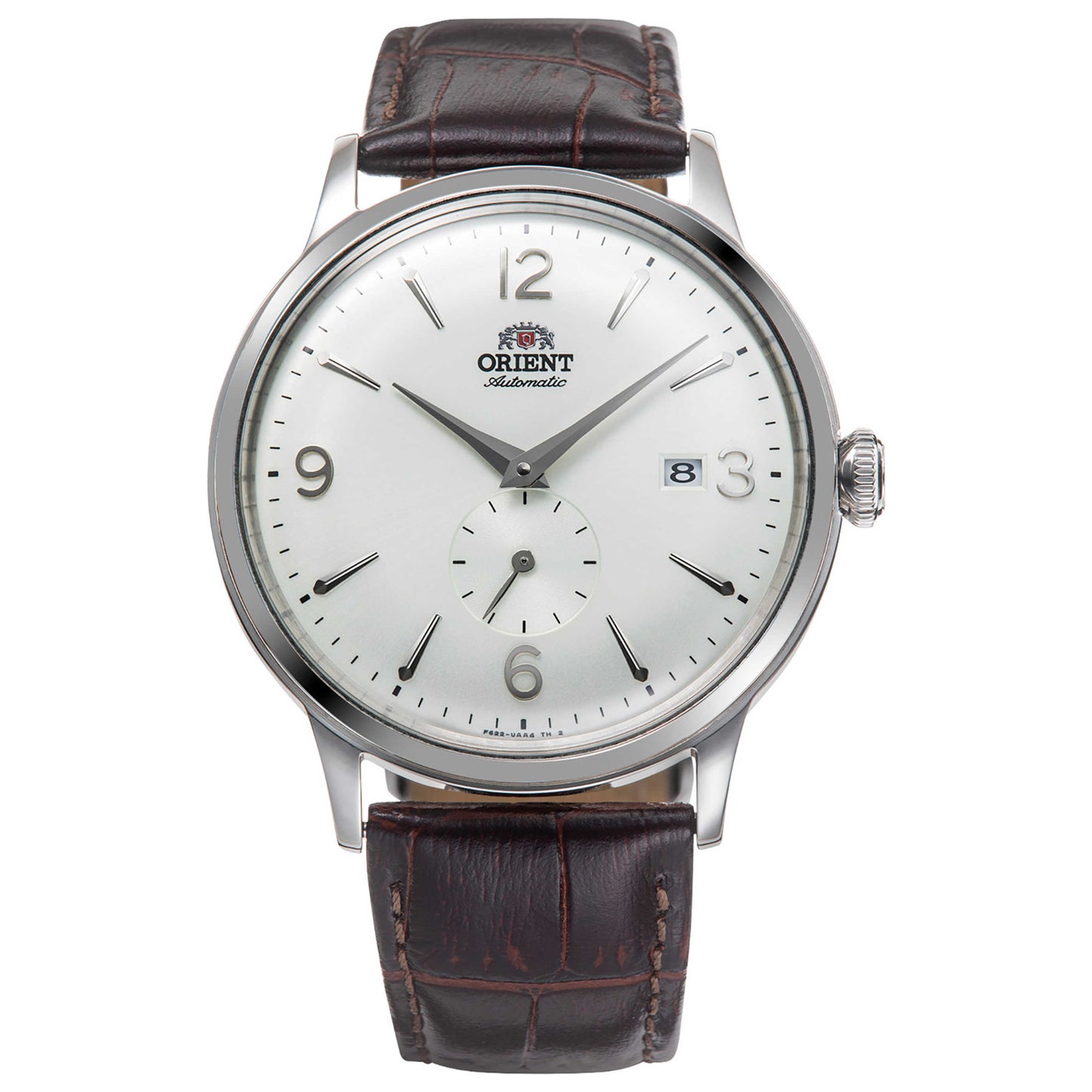 Front view of Orient Bambino Men's Automatic Watch RA-AP0002S