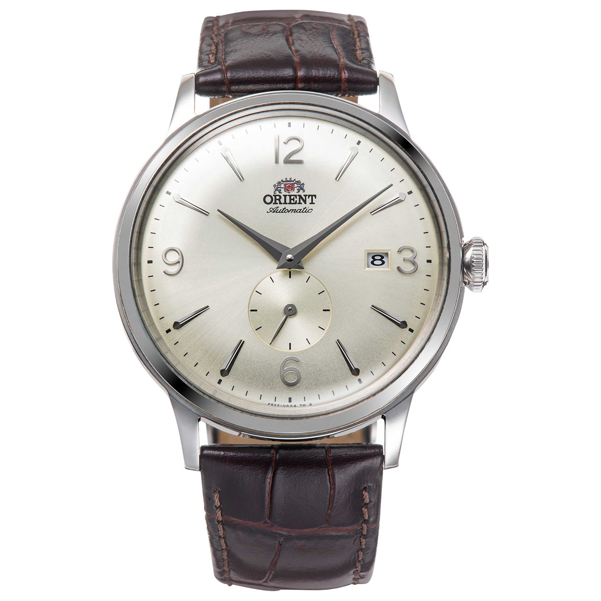 Front view of Orient Bambino Men's Automatic Watch RA-AP0003S