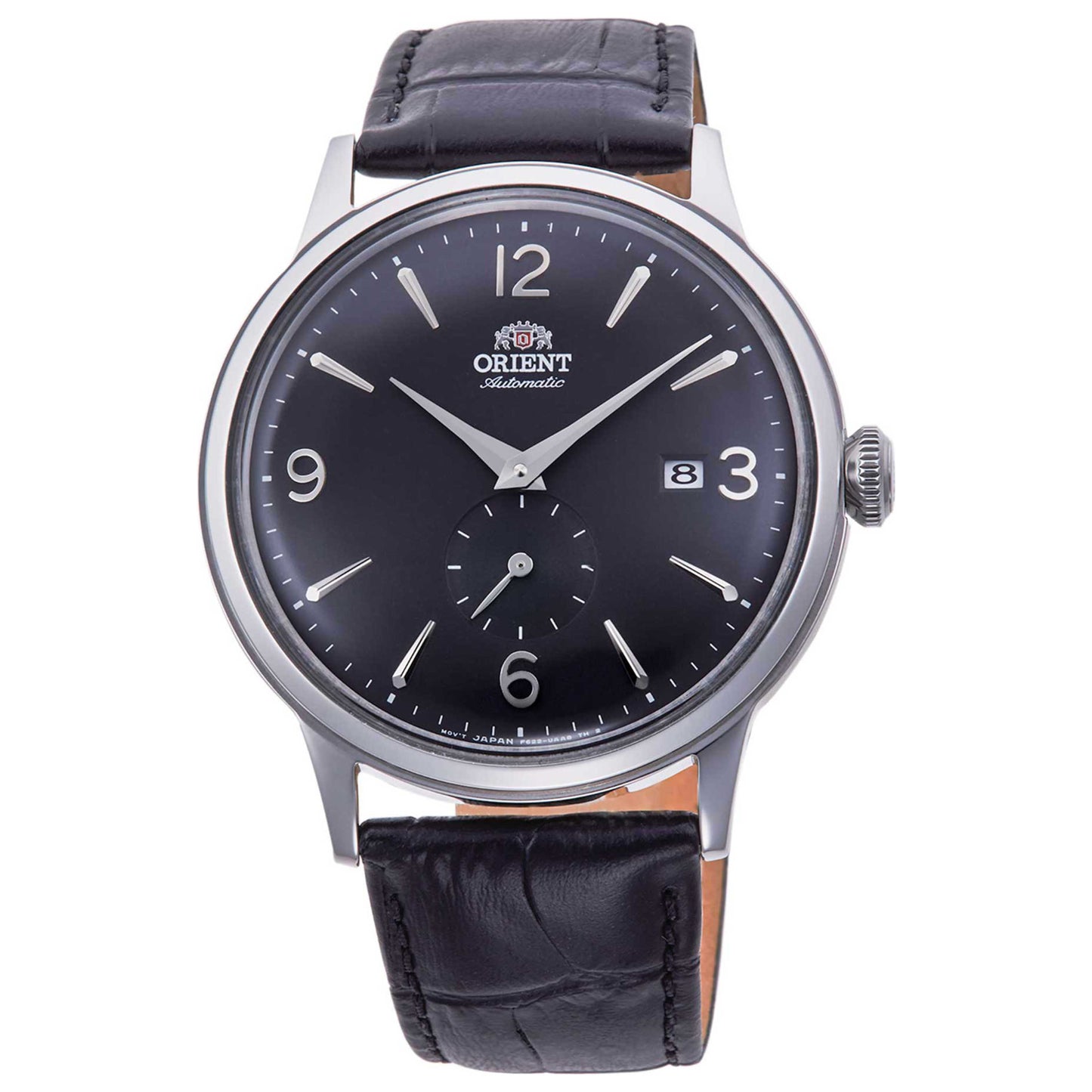 Front view of Orient Bambino Men's Automatic Watch RA-AP0005B10B