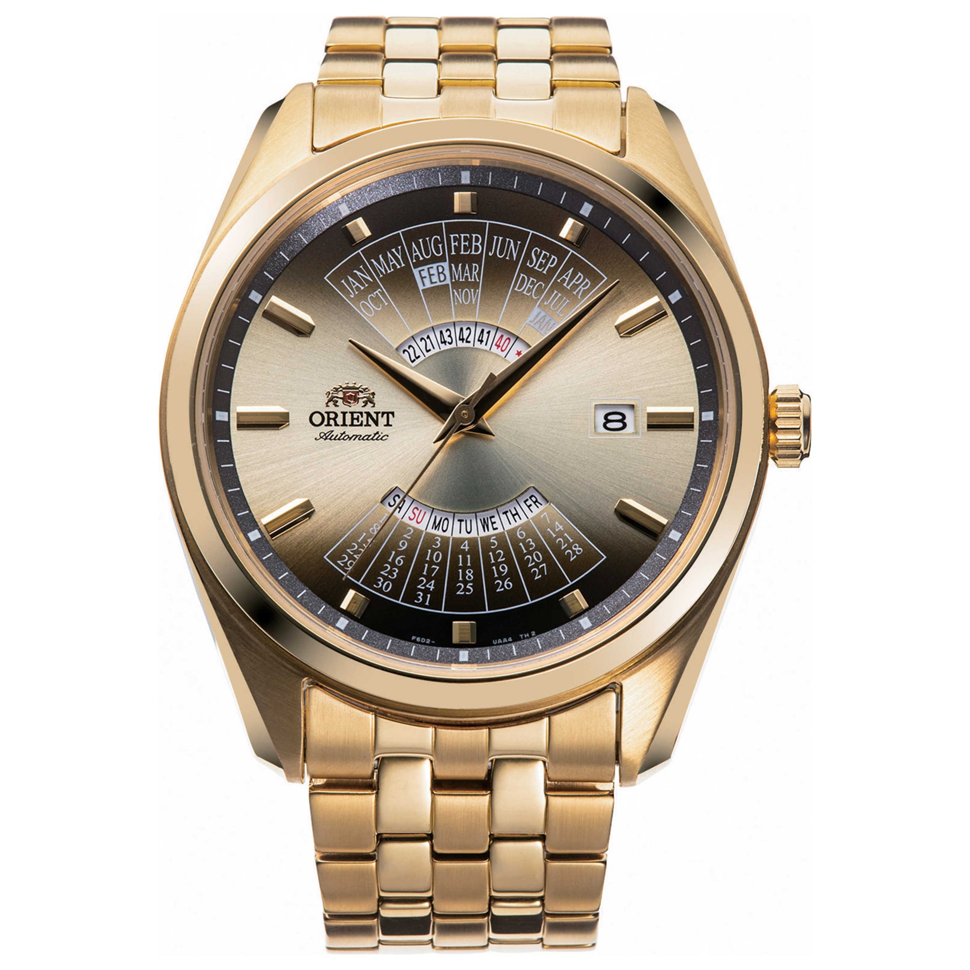 Front view of Orient Contemporary Men's Automatic Watch RA-BA0001G