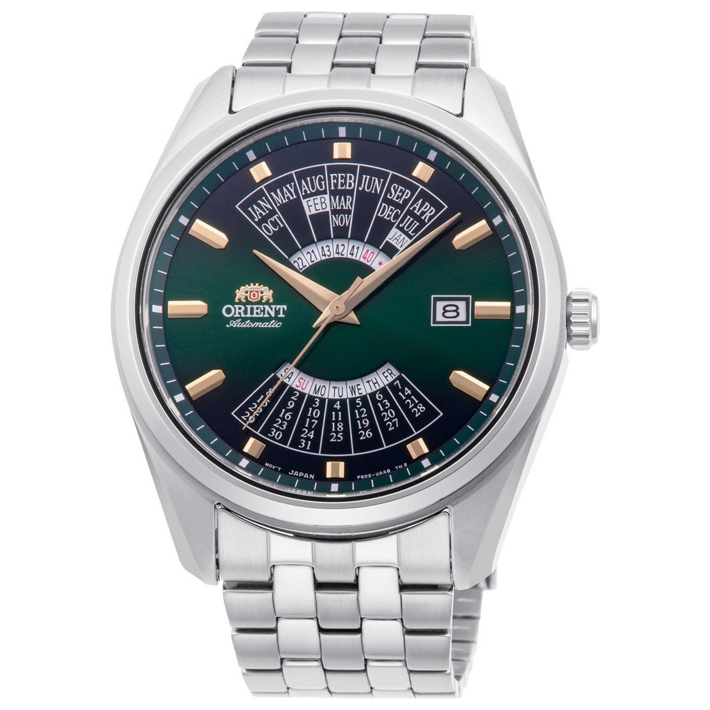 Front view of Orient Contemporary Men's Automatic Watch RA-BA0002E10B