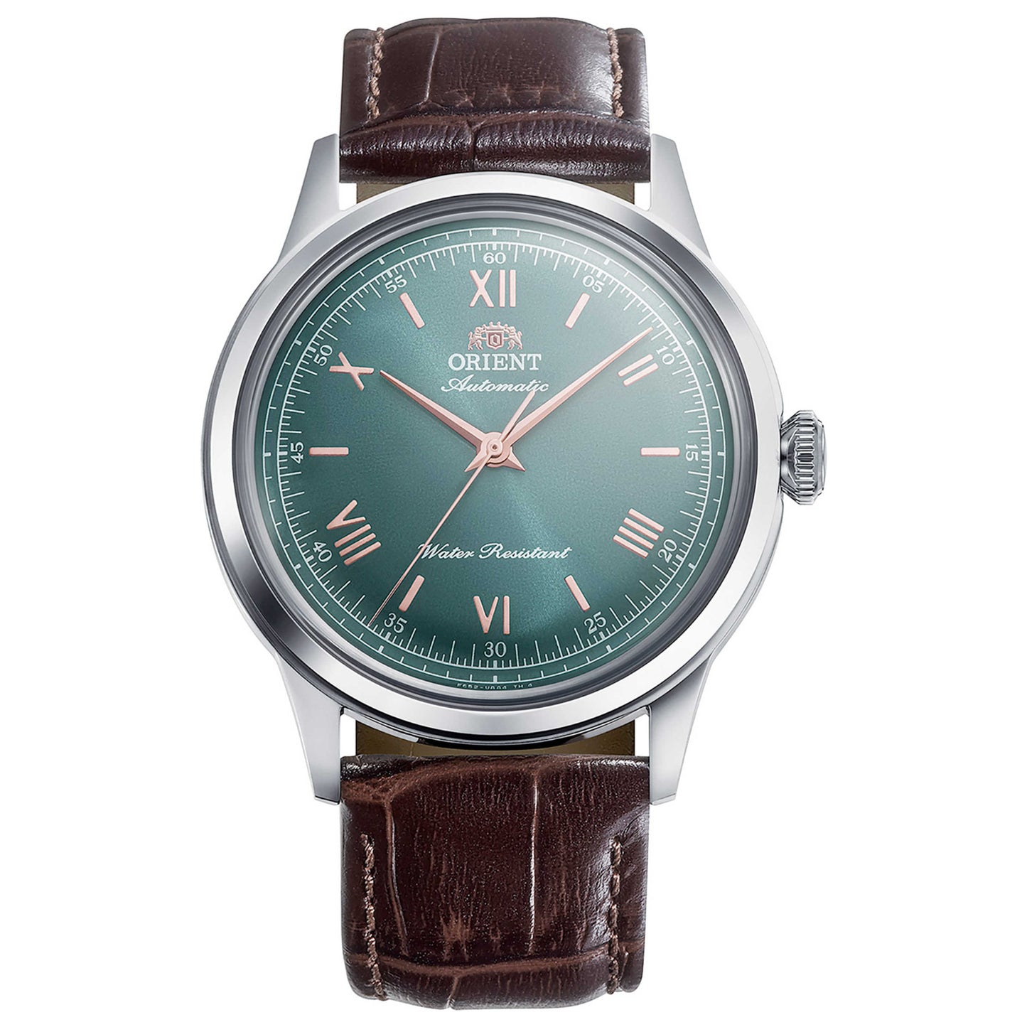 Front view of Orient Classic Bambino Unisex Automatic Watch RA-BB0001E