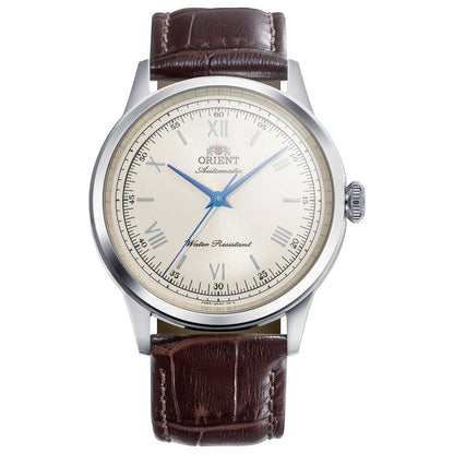 Front view of Orient Classic Bambino Unisex Automatic Watch RA-BB0003Y