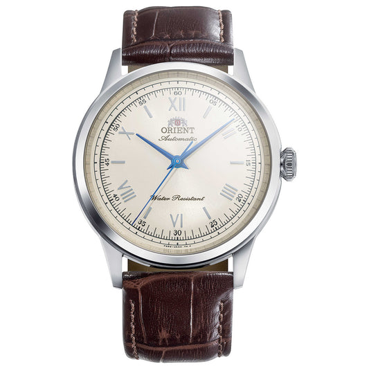 Front view of Orient Classic Bambino Unisex Automatic Watch RA-BB0003Y