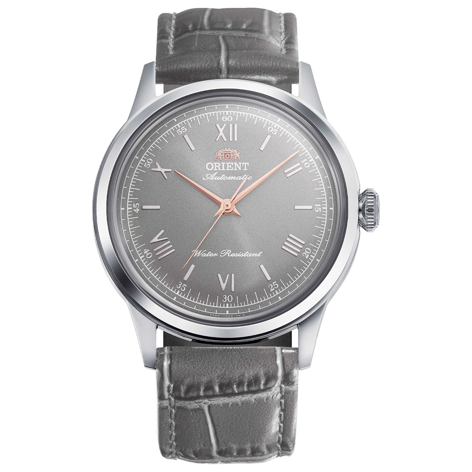 Front view of Orient Classic Bambino Unisex Automatic Watch RA-BB0006N