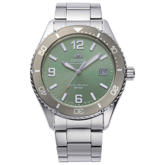 Front view of Orient Sports Mako 40 Solar Unisex Solar Watch RA-WJ0001E10B