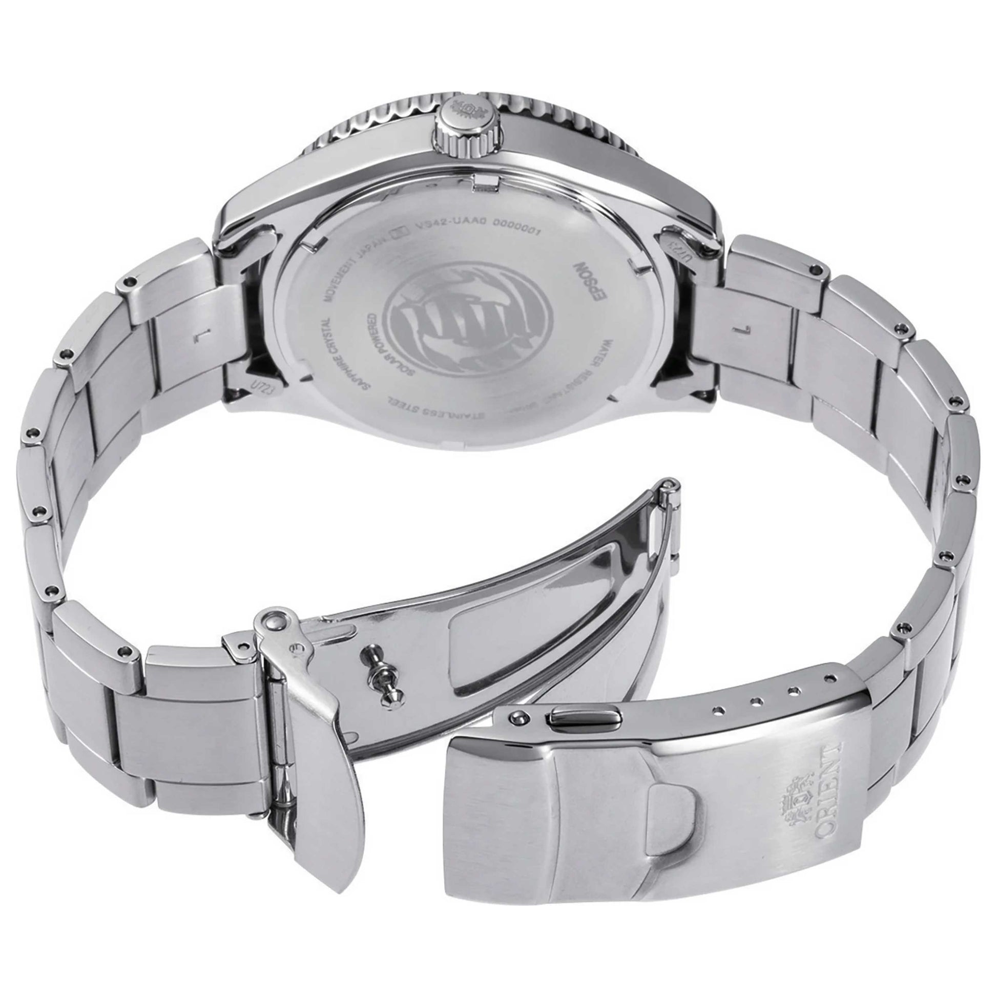 Orient Sports Mako 40 Solar Unisex Solar Watch RA-WJ0004Y10B - Image #2