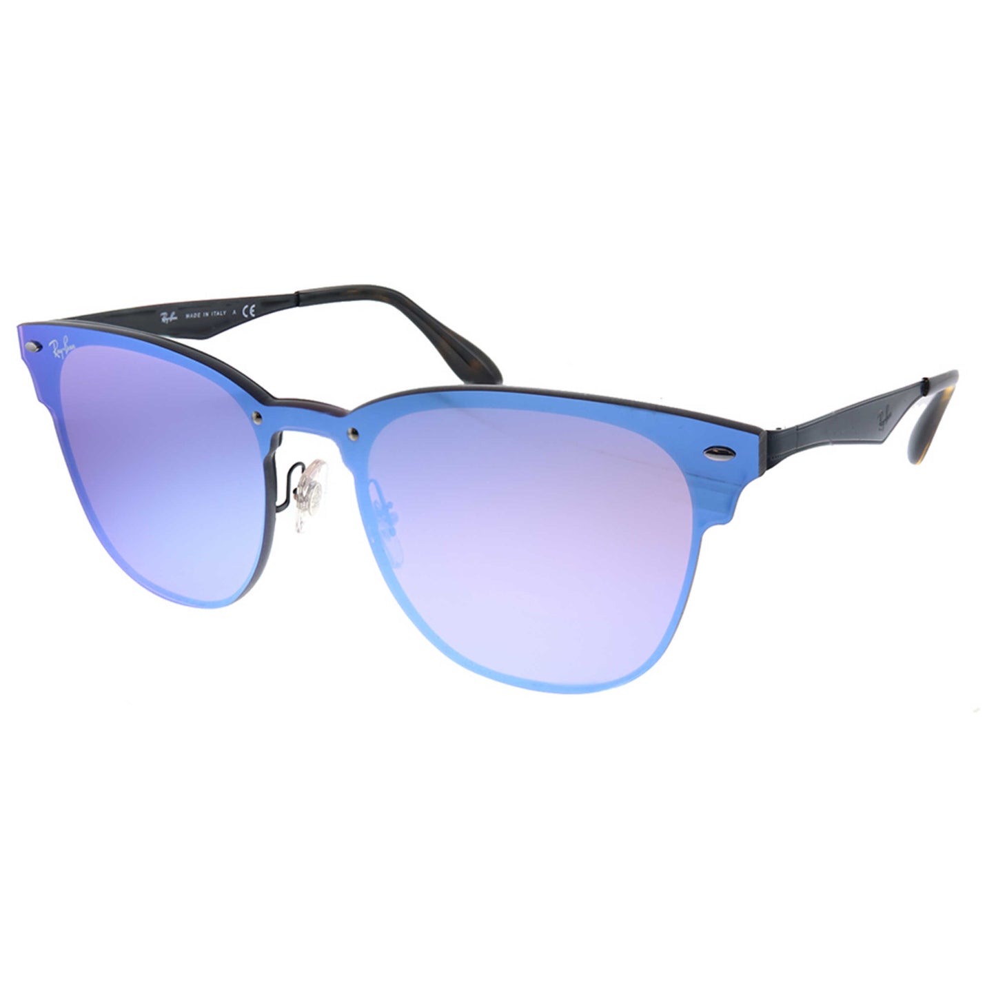 Front view of Ray-Ban Clubmaster Unisex Sunglasses RB-3576N-042-87-47