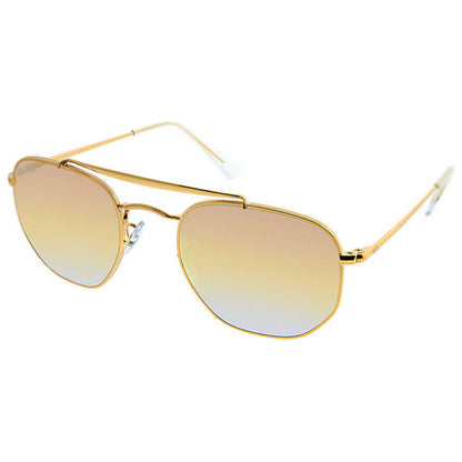 Front view of Ray-Ban The Marshall Unisex Sunglasses RB-3648-9001I1-51