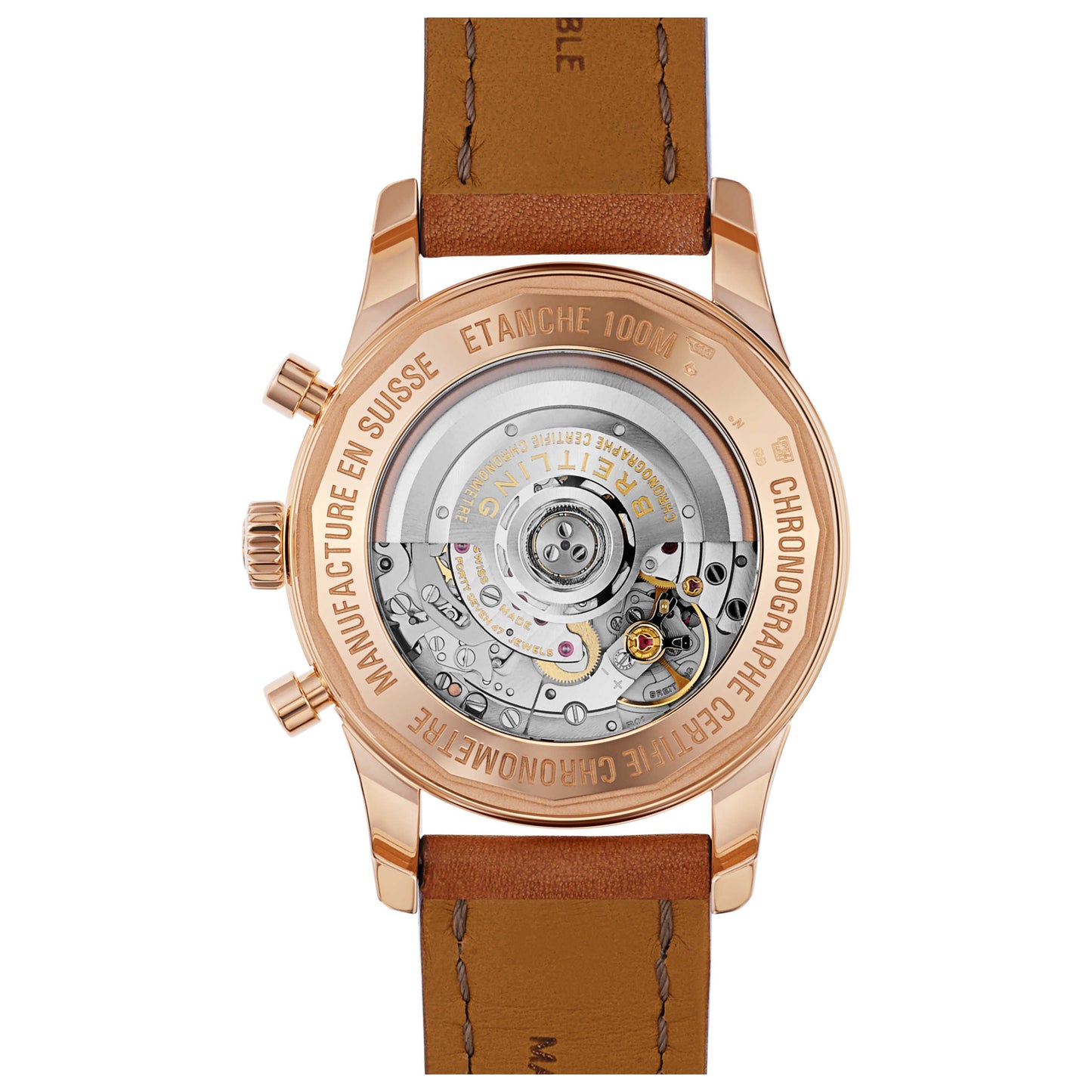 Breitling Transocean Men's Automatic Watch RB015212-G738-433X - Image #2