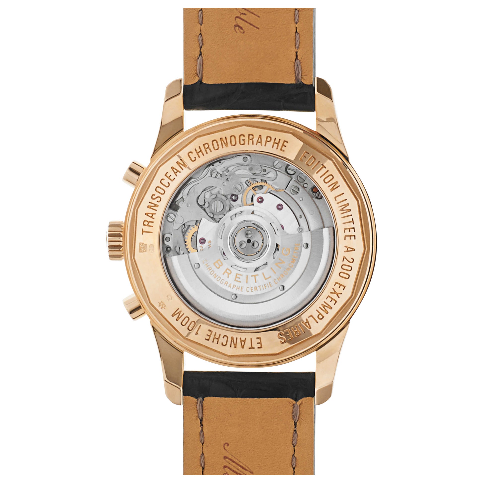 Breitling Transocean Men's Automatic Watch RB045112-BC68-743P - Image #2