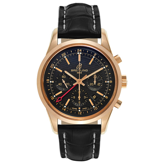 Front view of Breitling Transocean Men's Automatic Watch RB045112-BC68-743P