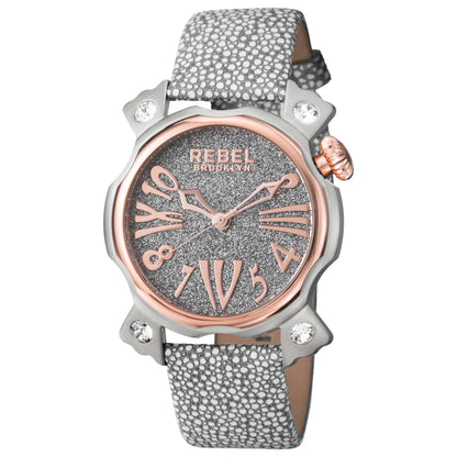 Front view of Rebel Coney Island Women's Quartz Watch RB104-5011