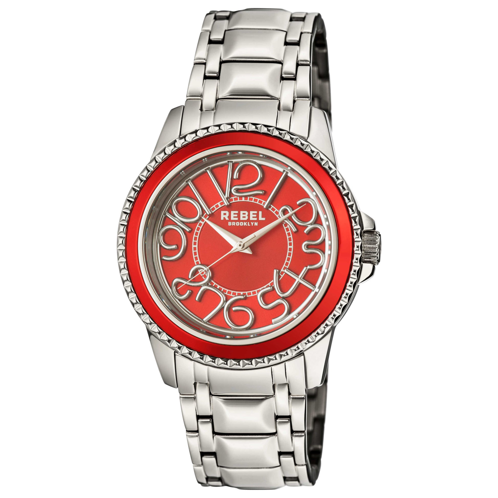 Front view of Rebel Williamsburg Men's Quartz Watch RB107-4054