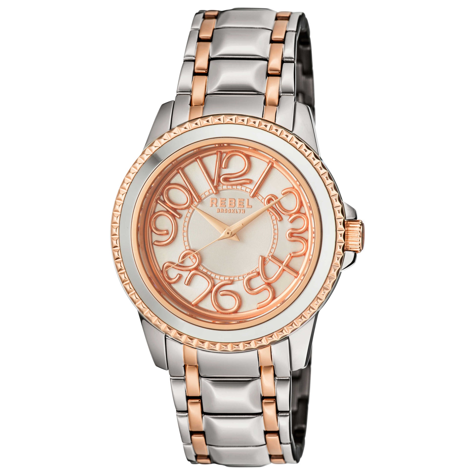 Front view of Rebel Williamsburg Men's Quartz Watch RB107-5016