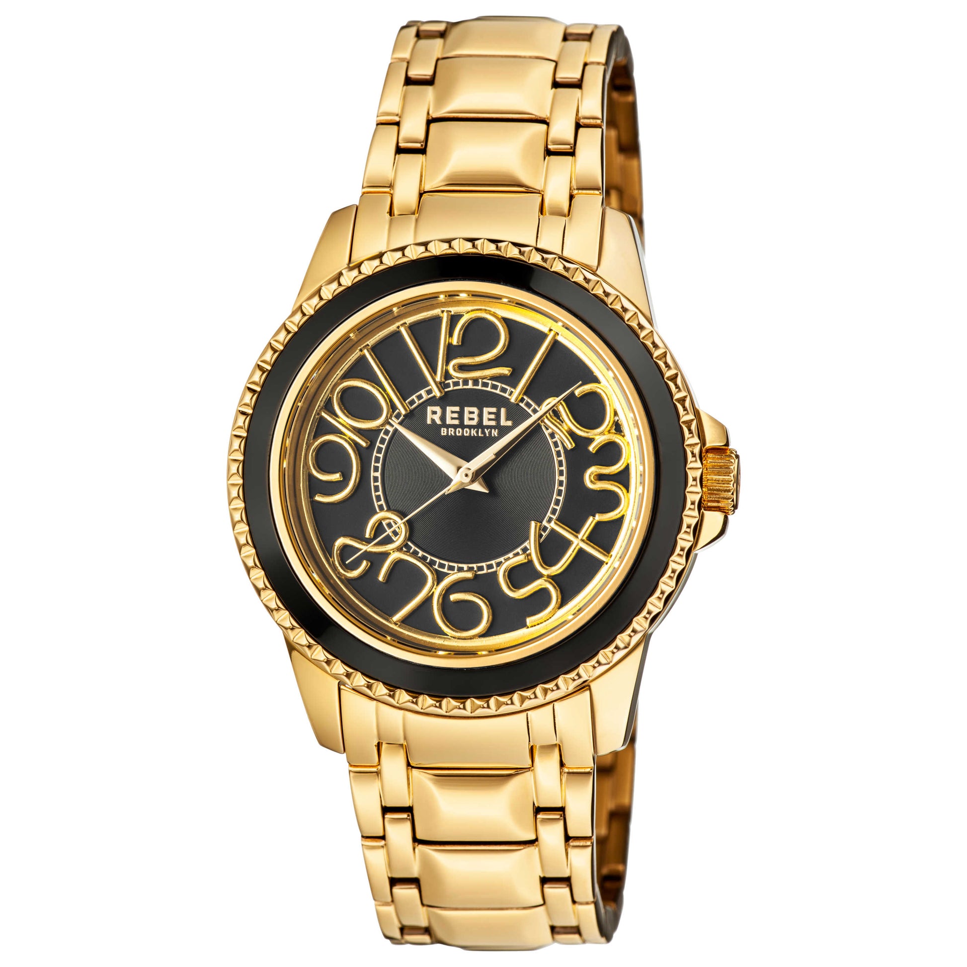 Front view of Rebel Williamsburg Men's Quartz Watch RB107-9078