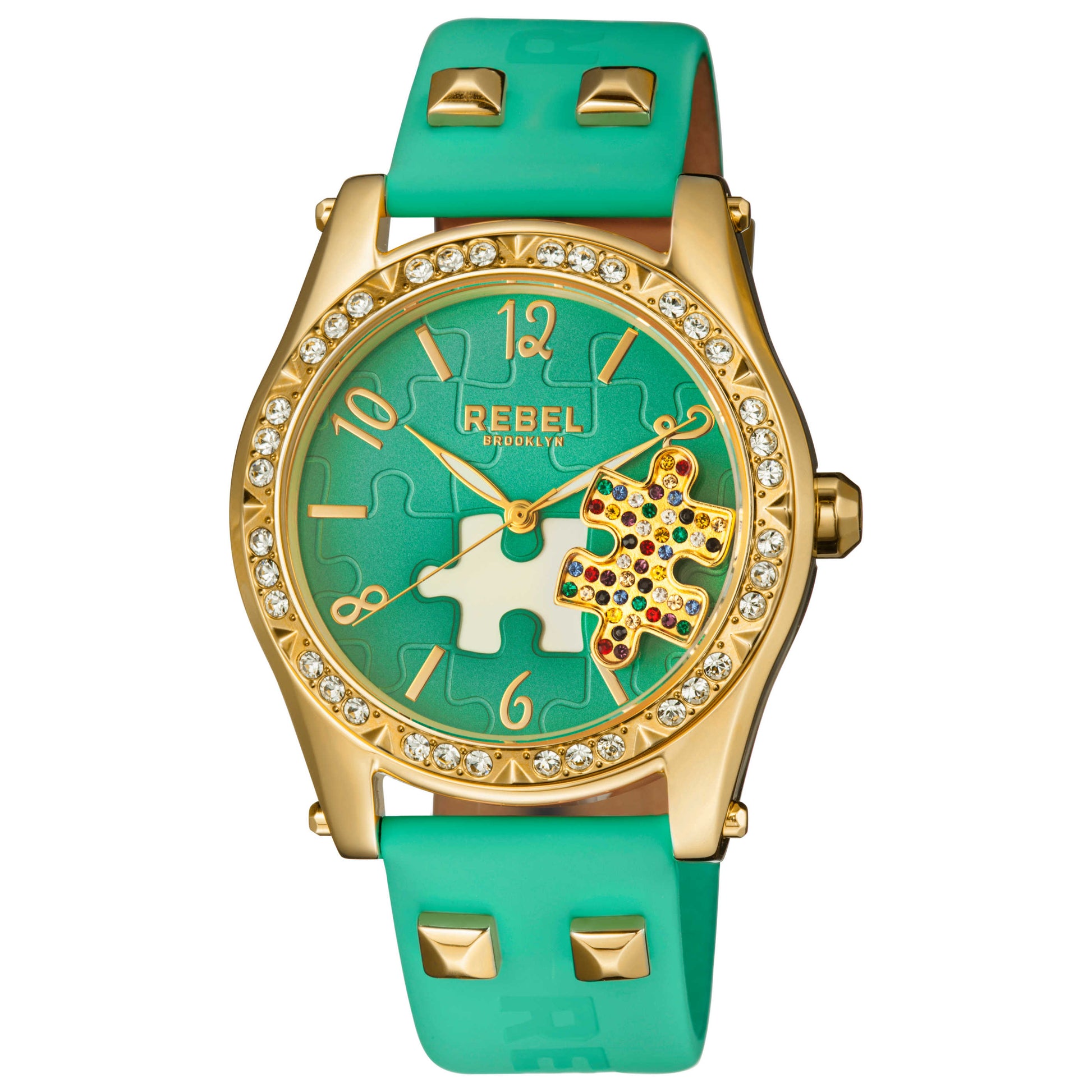 Front view of Rebel Gravesend Women's Quartz Watch RB111-9121