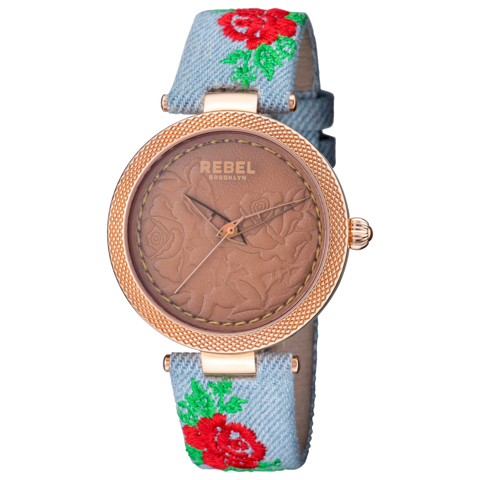 Front view of Rebel Carroll Gardens Women's Quartz Watch RB112-8191