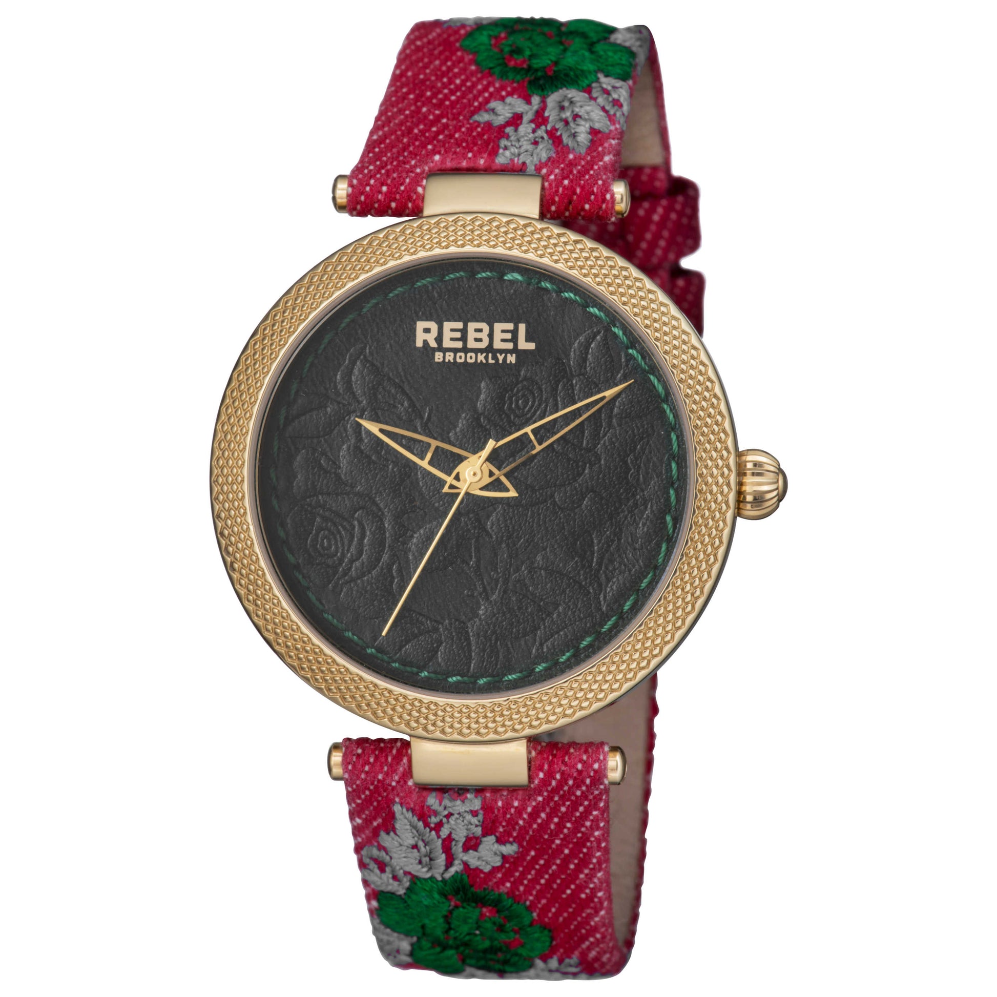 Front view of Rebel Carroll Gardens Women's Quartz Watch RB112-9061