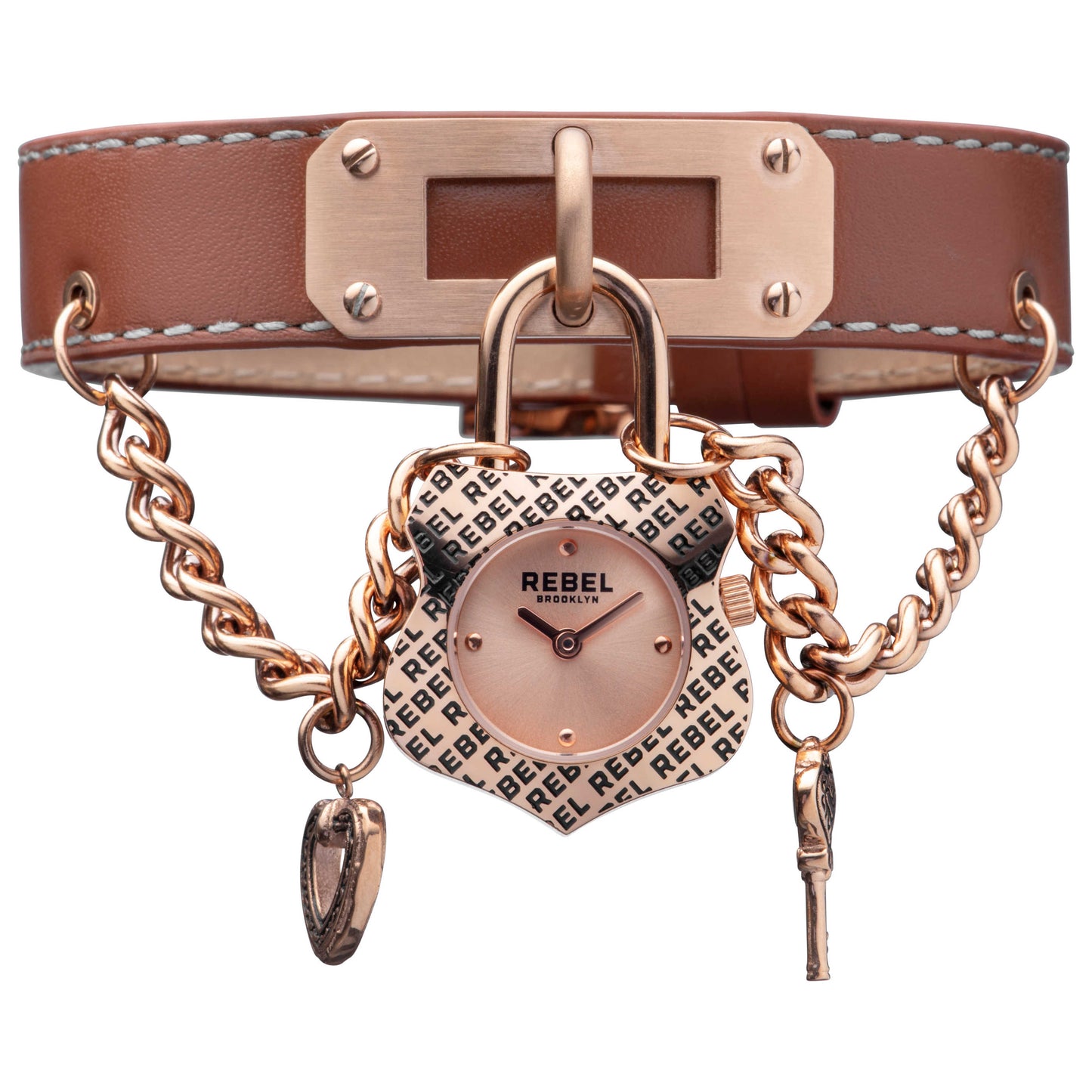 Front view of Rebel Seagate Women's Quartz Watch RB114-8151