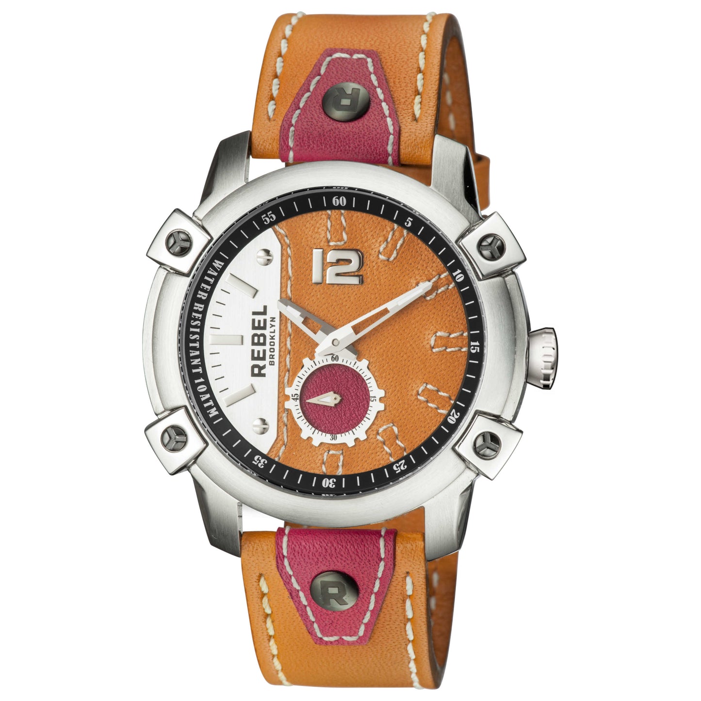 Front view of Rebel Weeksville Men's Quartz Watch RB121-4131