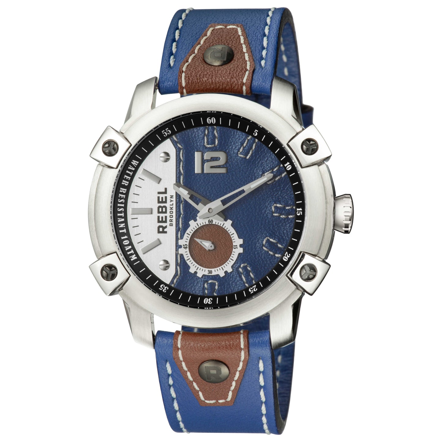 Front view of Rebel Weeksville Men's Quartz Watch RB121-4141