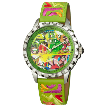 Front view of Rebel Dumbo Women's Quartz Watch RB122-4171