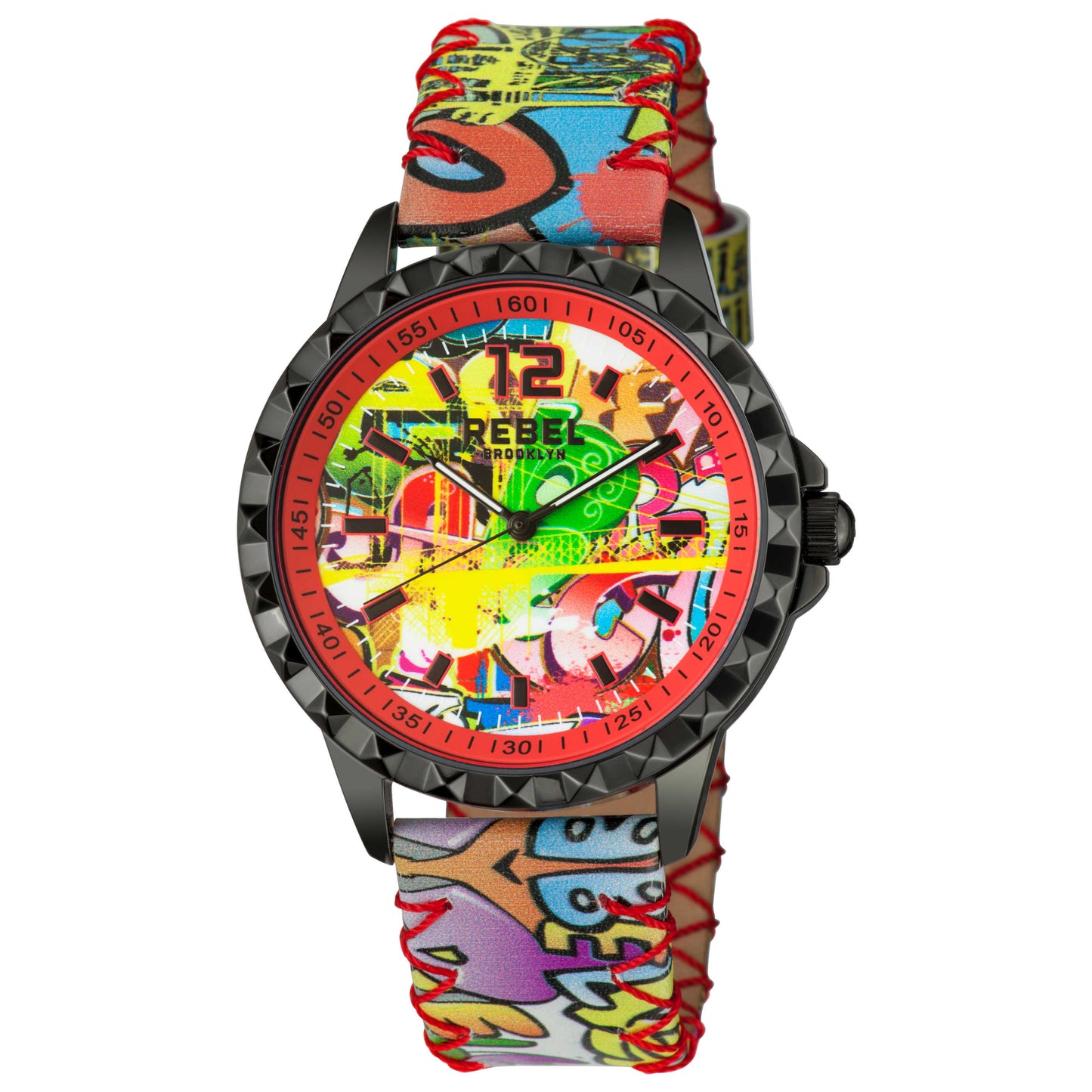 Front view of Rebel Dumbo Women's Quartz Watch RB122-6051