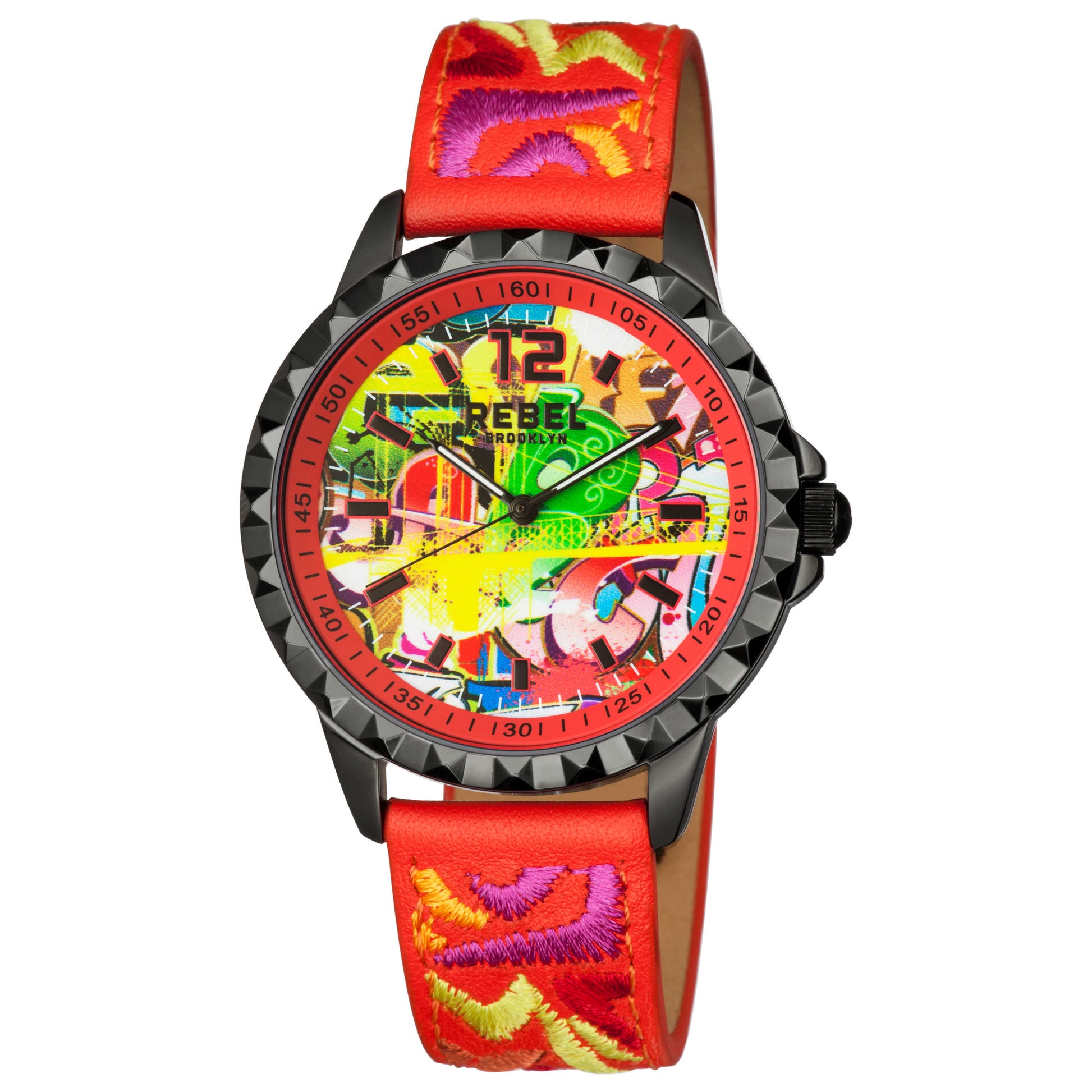 Front view of Rebel Dumbo Women's Quartz Watch RB122-6081