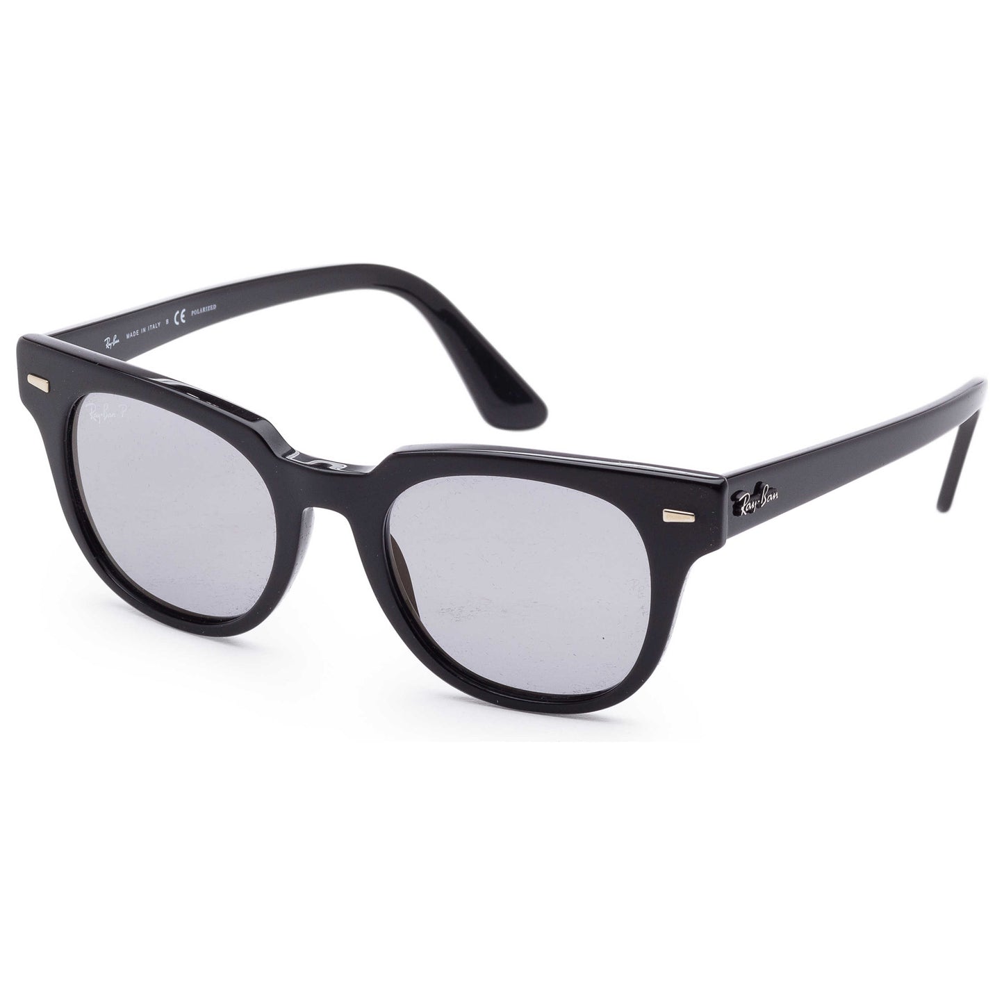 Front view of Ray-Ban Meteor Men's Sunglasses RB2168-901-P250