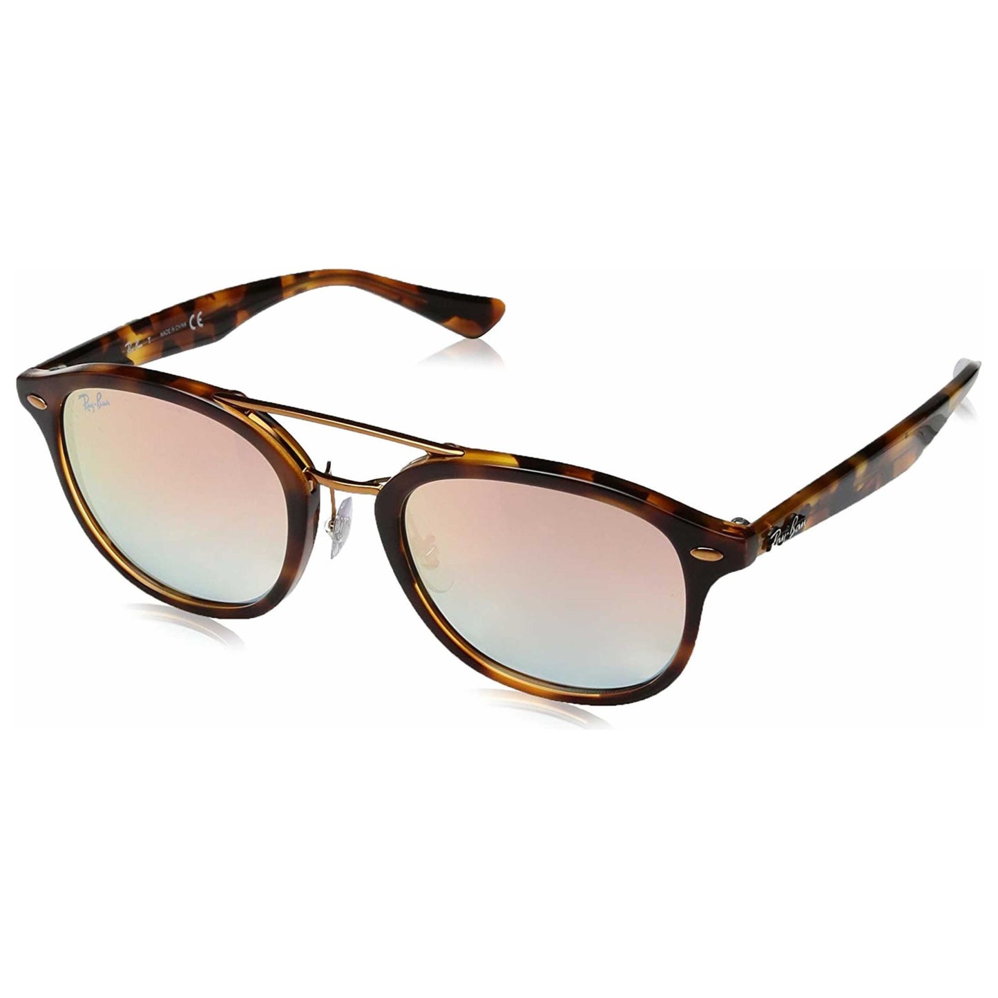 Front view of Ray-Ban Square Unisex Sunglasses RB2183-1127B9-53