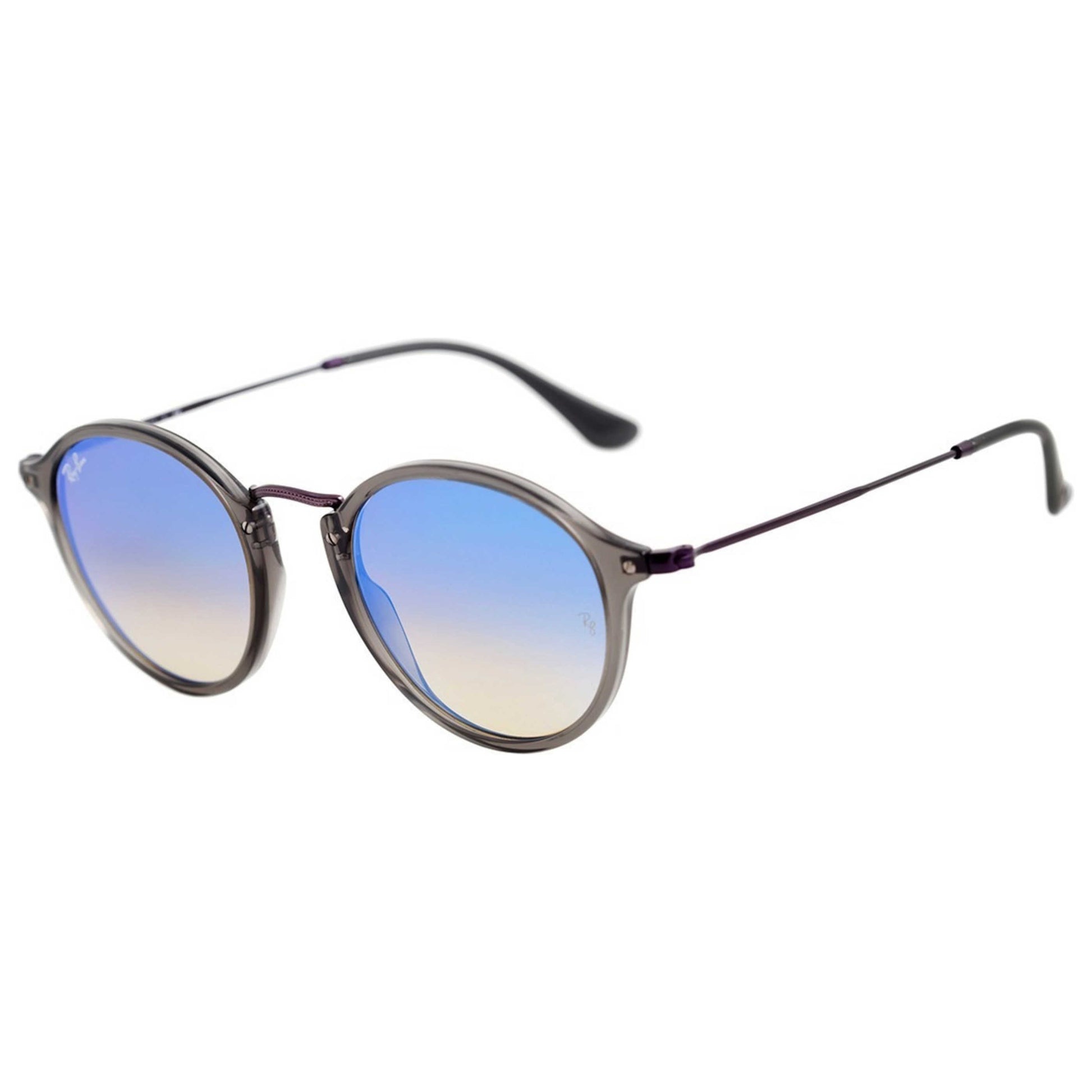 Front view of Ray-Ban Round Unisex Sunglasses RB2447-N6255-4O49