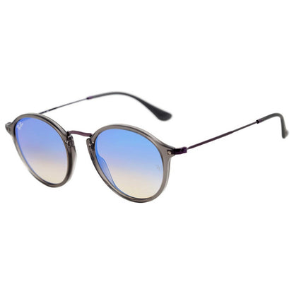Front view of Ray-Ban Round Unisex Sunglasses RB2447-N6255-4O49