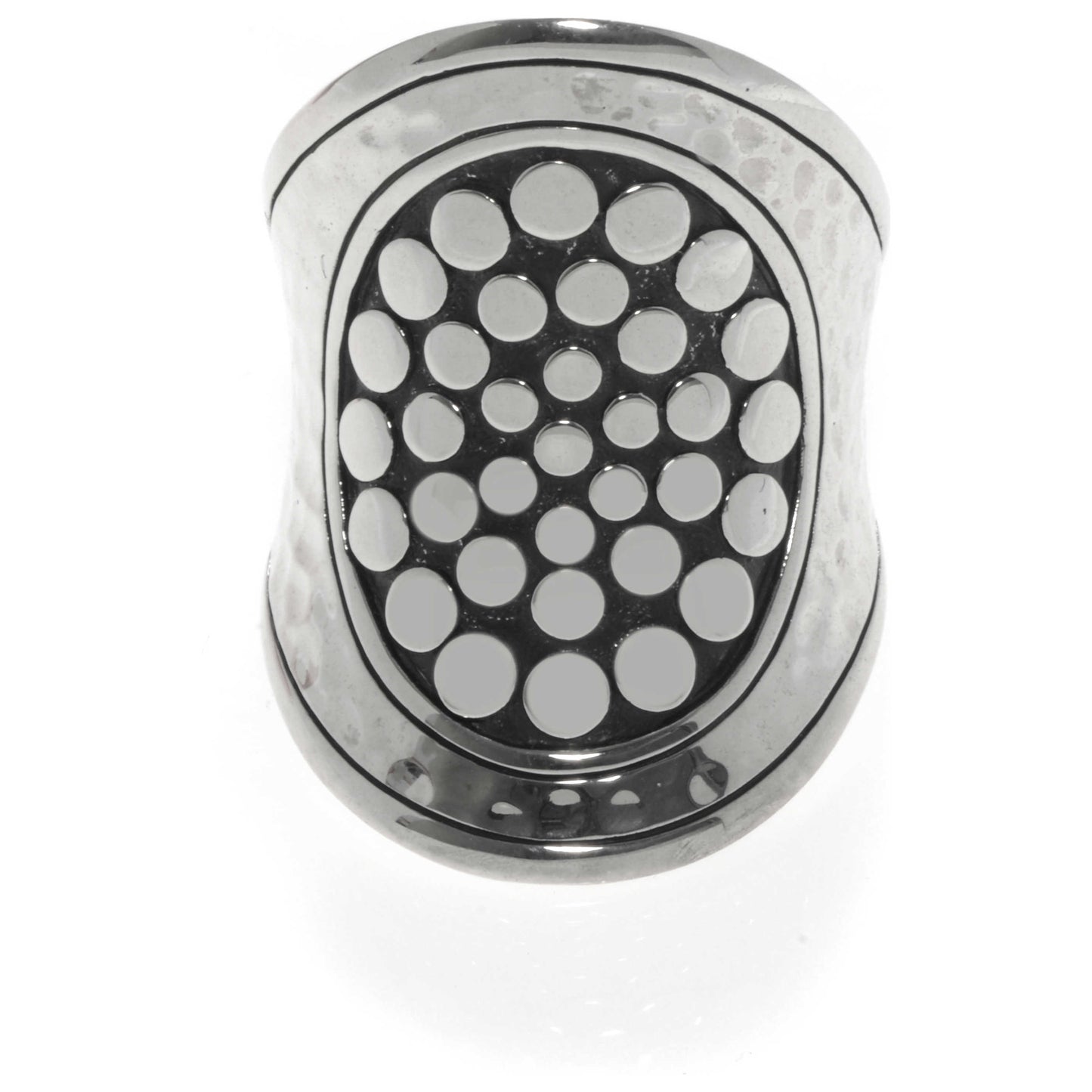 Front view of John Hardy Elegant Unisex Ring RB30007X6