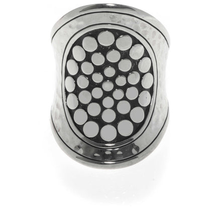 Front view of John Hardy Elegant Unisex Ring RB30007X6