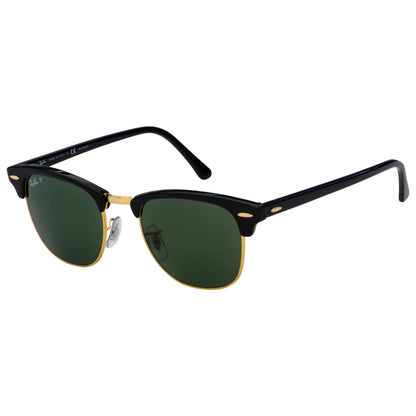 Front view of Ray-Ban Clubmaster Unisex Sunglasses RB3016-901-58-51