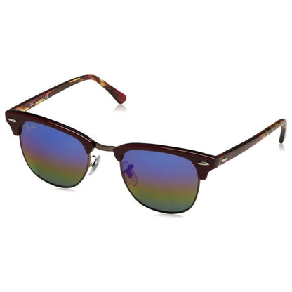 Front view of Ray-Ban Clubmaster Unisex Sunglasses RB30161222C251