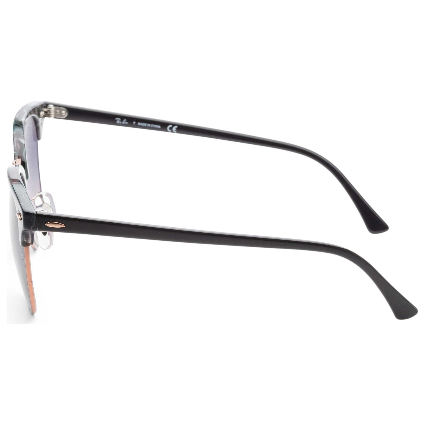 Left view of Ray-Ban Clubmaster Unisex Sunglasses RB3016F-12557155