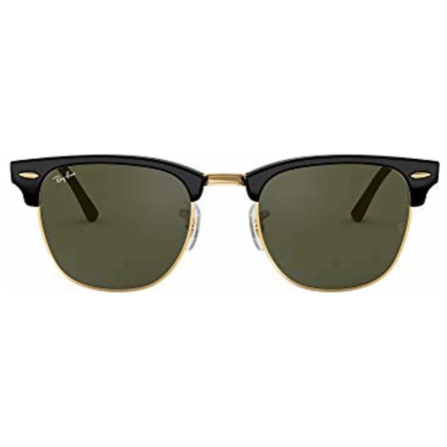 Front view of Ray-Ban Clubmaster Men's Sunglasses RB3016W036549