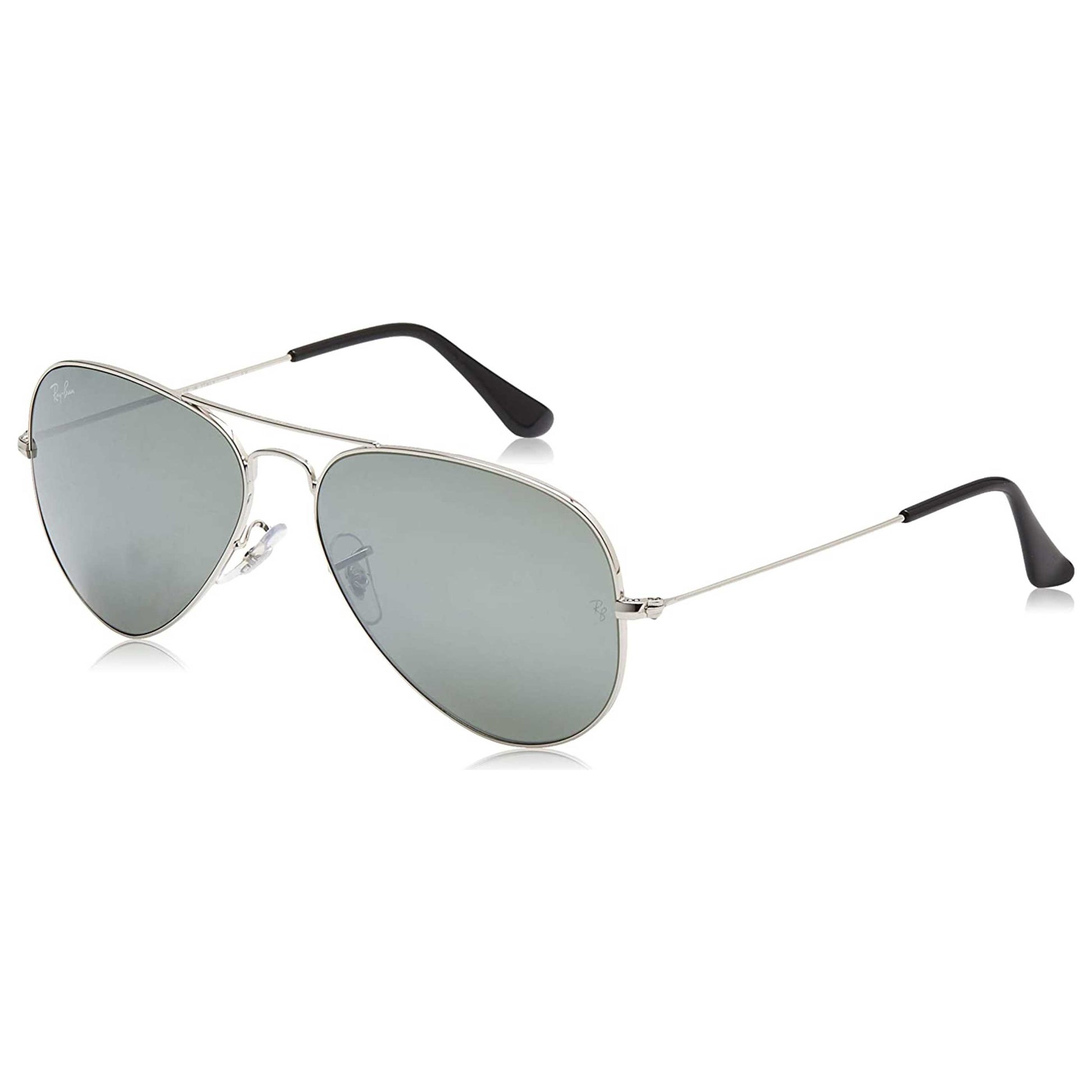 Front view of Ray-Ban Pilot Men's Sunglasses RB3025-029-30-58