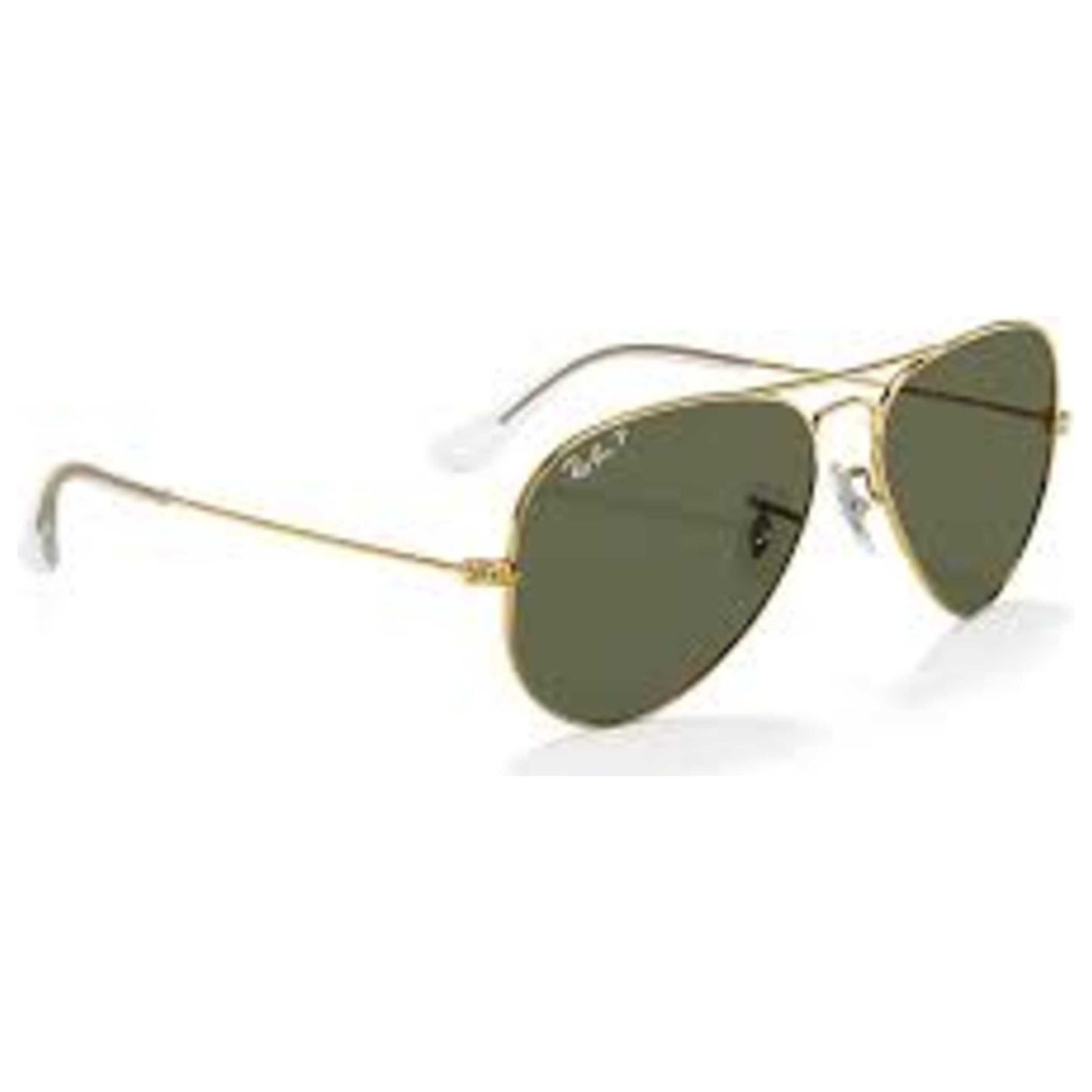 Front view of Ray-Ban Aviator Men's Sunglasses RB30250015855