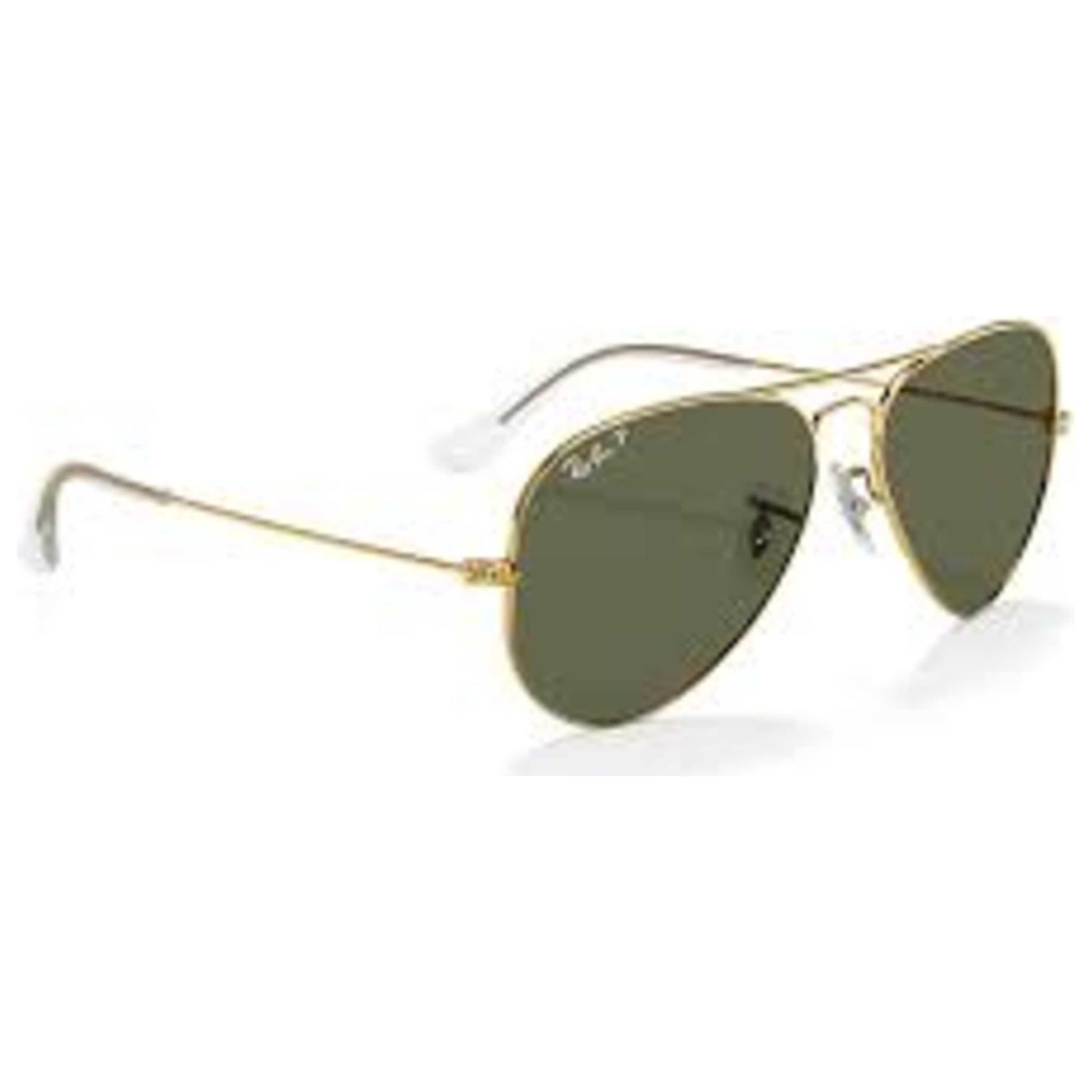 Front view of Ray-Ban Aviator Men's Sunglasses RB30250015855