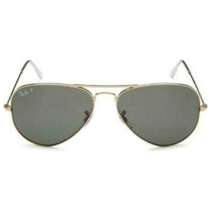 Front view of Ray-Ban Aviator Men's Sunglasses RB30250015858