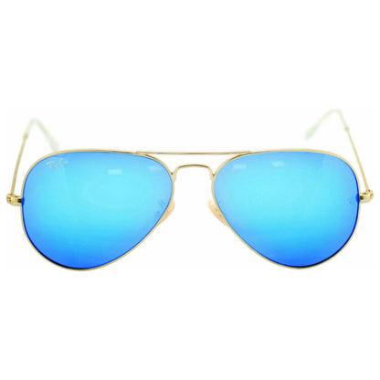 Front view of Ray-Ban Aviator Men's Sunglasses RB30251121758