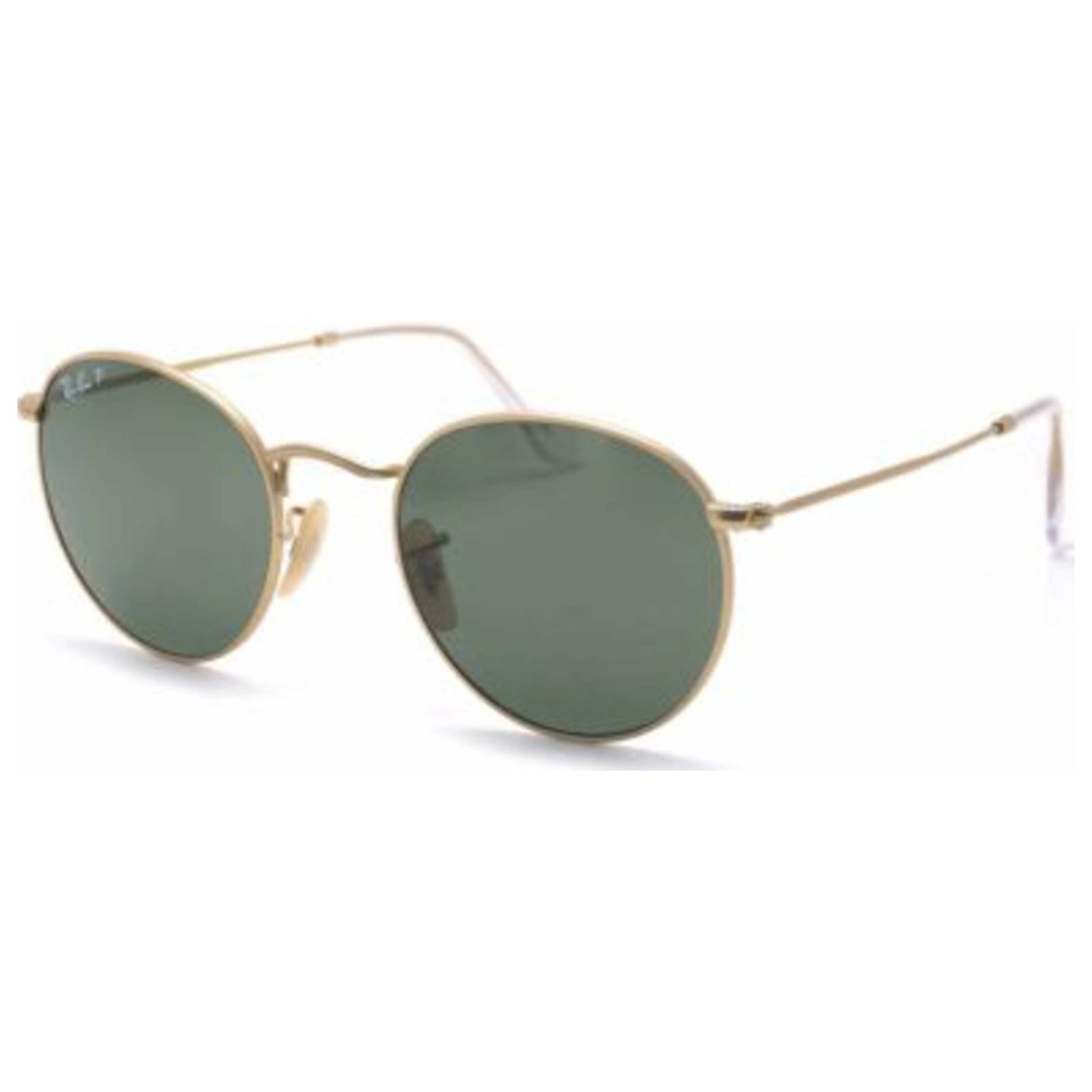 Front view of Ray-Ban Round Metal Unisex Sunglasses RB34471125850