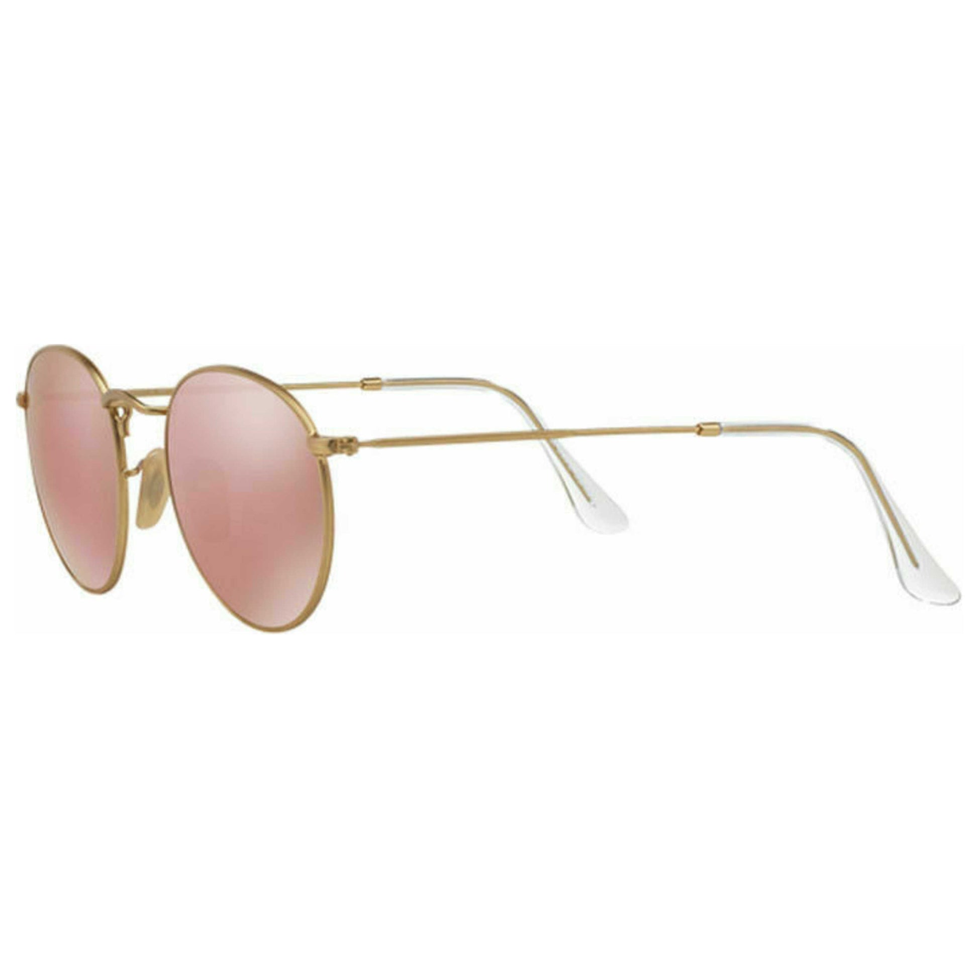 Ray-Ban Round Flash Men's Sunglasses RB3447112Z250 - Image #3