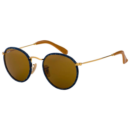 Front view of Ray-Ban Round Craft Unisex Sunglasses RB3475Q-919233-50